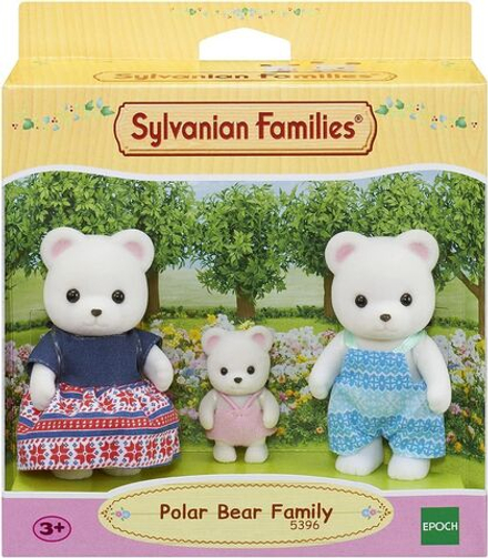 Игровой набор Sylvanian Families - Polar Bear Family - Семья белых медведей - Сильвания Фэмили 5396