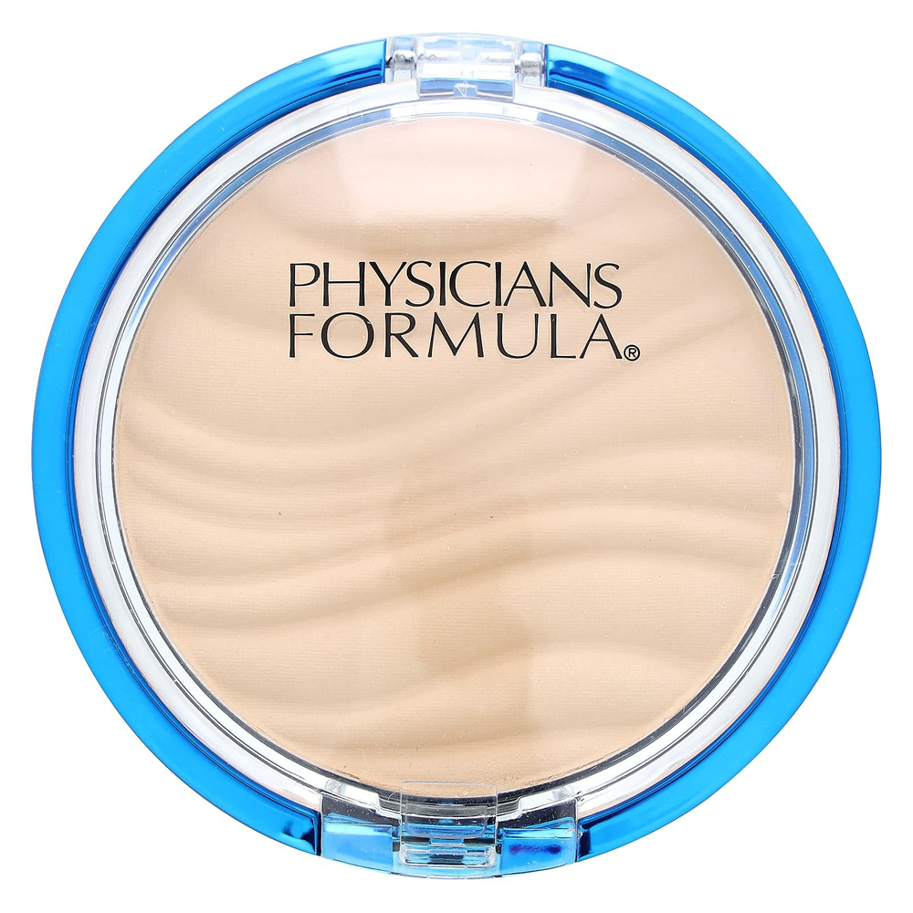 Physicians Formula, Mineral Wear, прессованная минеральная пудра для ретуши, без талька, 7586 полупрозрачная, 7,5 г (0,26 унции)