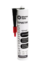 Герметик "Masterteks" битумный для кровли черный 260мл