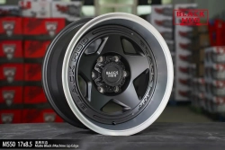 Диск колёсный литой BLACK MUD M550 R18 8.5 ET0 Matte Black / Machined Lip