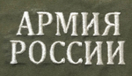 Мужские шорты хаки с вышивкой "Армия России"