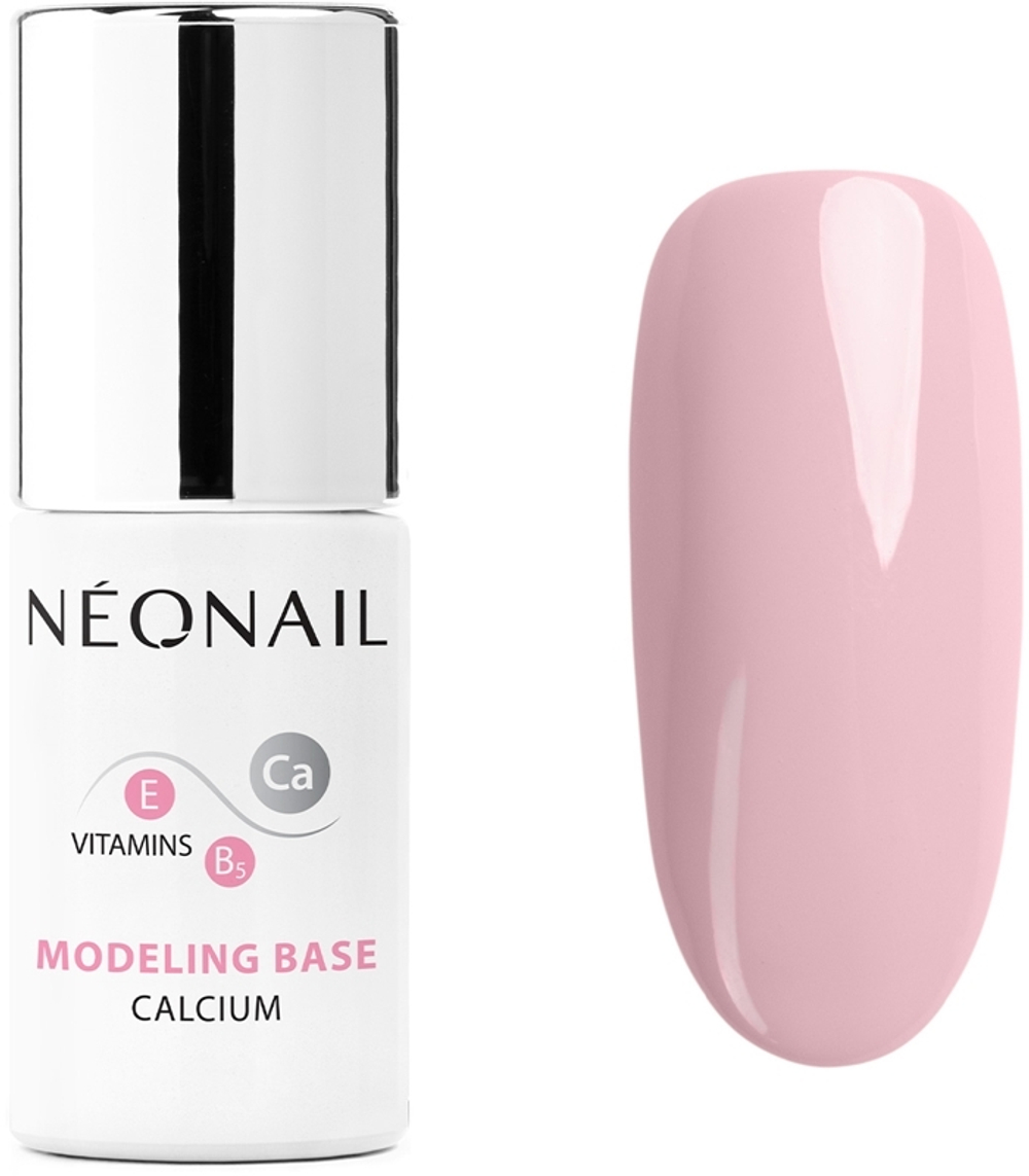 NEONAIL Modeling Base Calcium - Гибридная основа для ногтей с кальцием, 7,2 ml