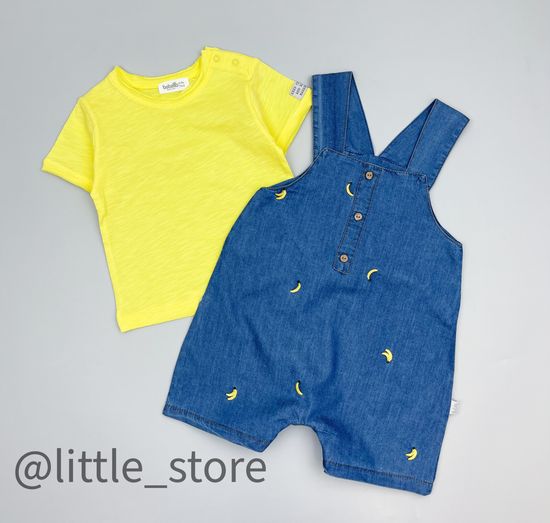 Комплект "Yummy banana" с комбинезоном из тенселя