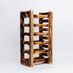 Подставка для винных бутылок из древесины кедра. BM3