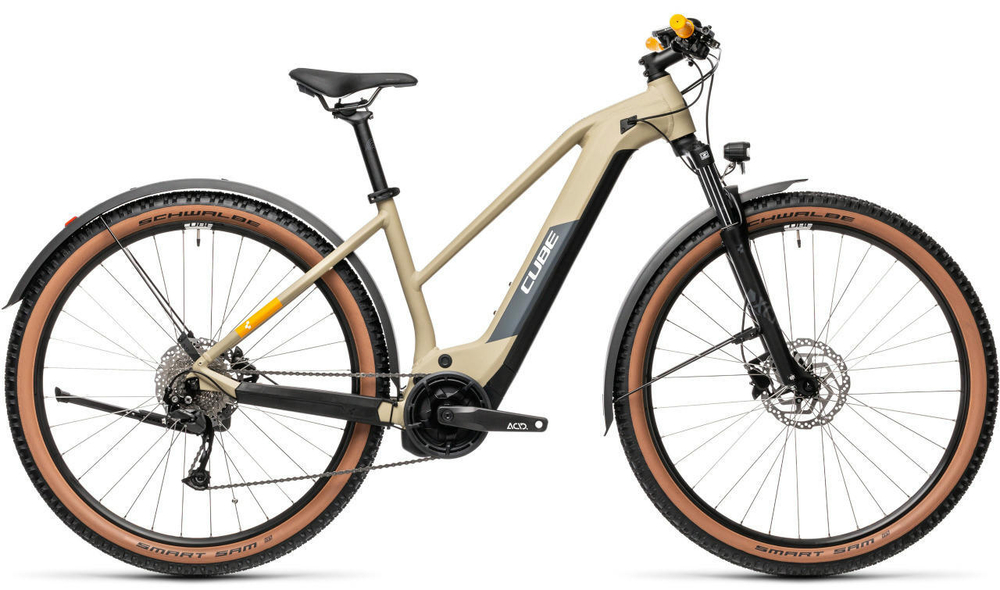 Электровелосипед Cube Reaction Hybrid Performance 500 Allroad 27,5 Trapeze (2021)