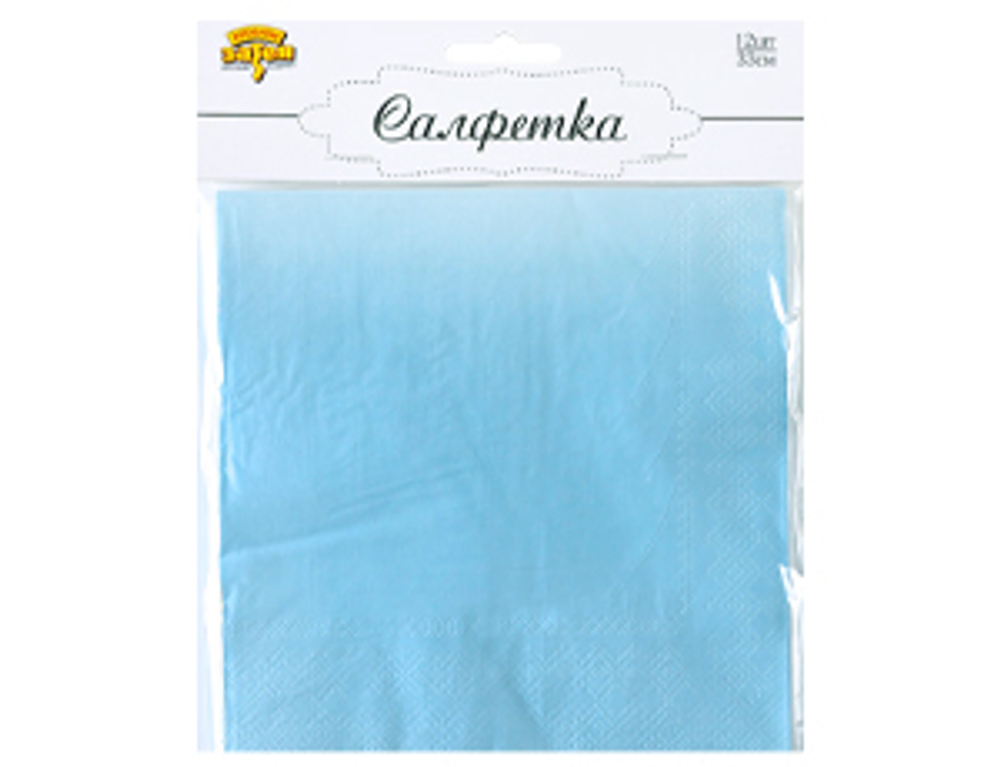 Салфетки в ассортименте 33см 12шт