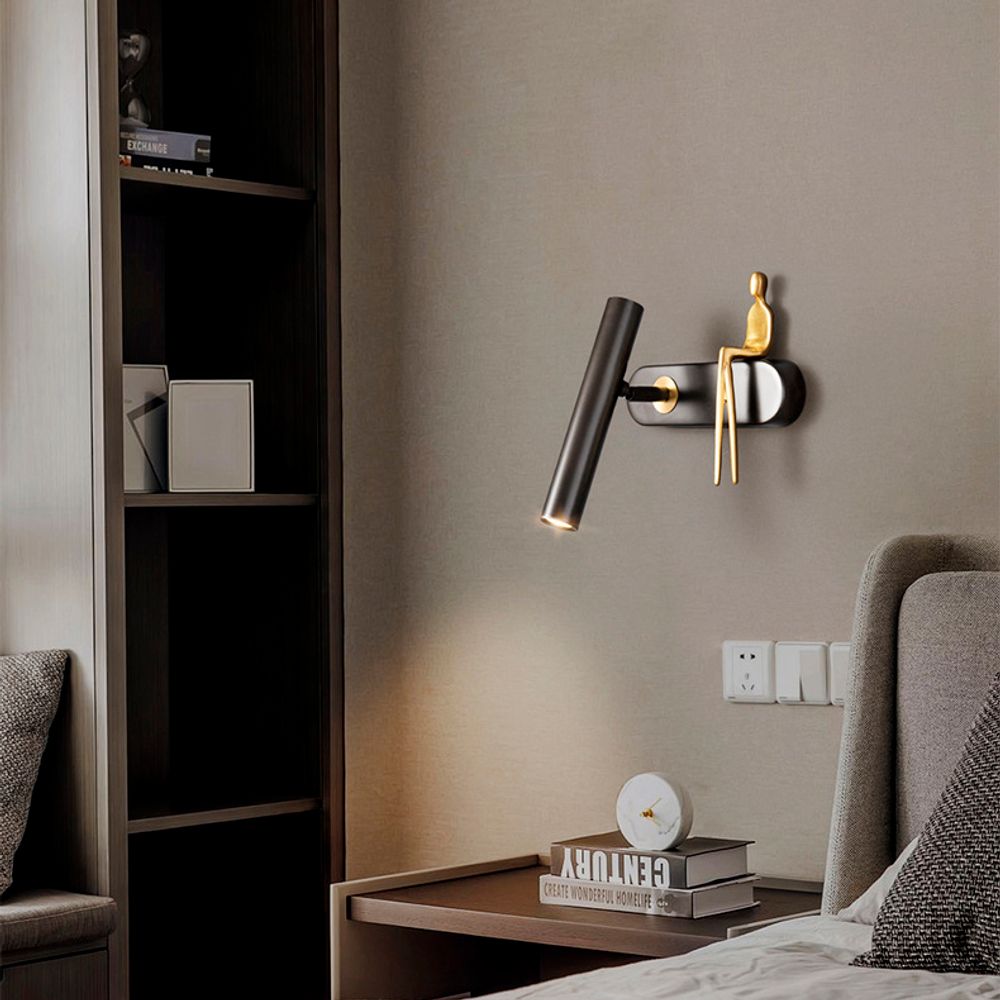 Настенный светильник REMUS Left Brass