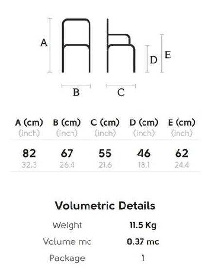 Кресло кожаное MIDJ Guapa P M CU, белый, голубой