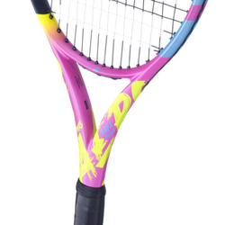 Теннисная ракетка Babolat Pure Aero RAFA Origin - yellow/pink/blue