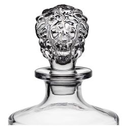 НАБОР ДЛЯ ВИСКИ "LION": ШТОФ + ДВА СТАКАНА, 850 МЛ/310 МЛ