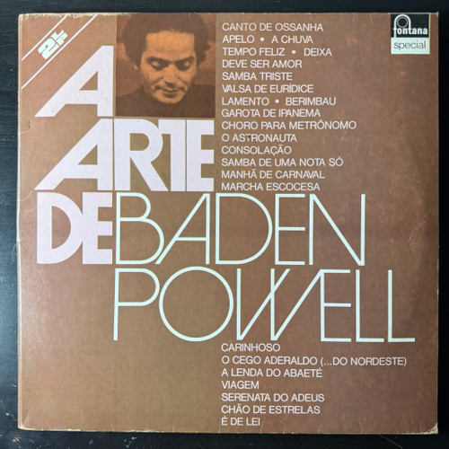 Baden Powell ‎– A Arte De Baden Powell 2LP (Бразилия 1975г.)