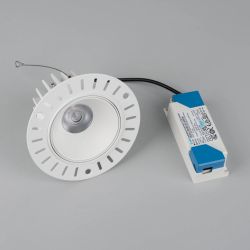 Светильник MS-ATLAS-TRIMLESS-R70-12W Warm3000 (WH, 32deg, 230V) (Arlight, IP20 Металл, 5 лет) 037056(1)