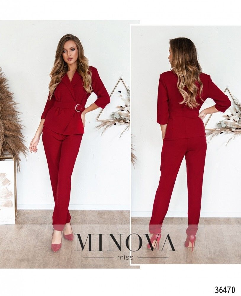 Костюм 1115-красный Minova