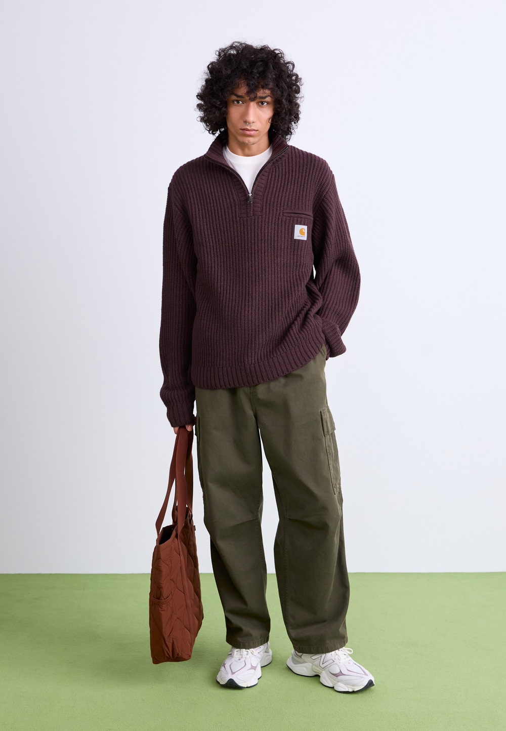 Carhartt WIP DETROIT - Свитер - Коричневый