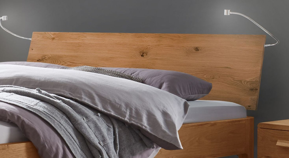 Кровать из массива дуба Lugos'Art modern