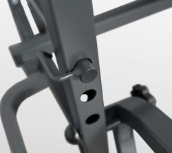 Скамья силовая черная OXYGEN FITNESS AKRON