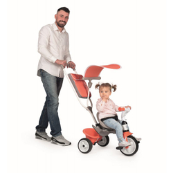 Трехколесный детский велосипед  Baby Balade 3в1 красная 741105