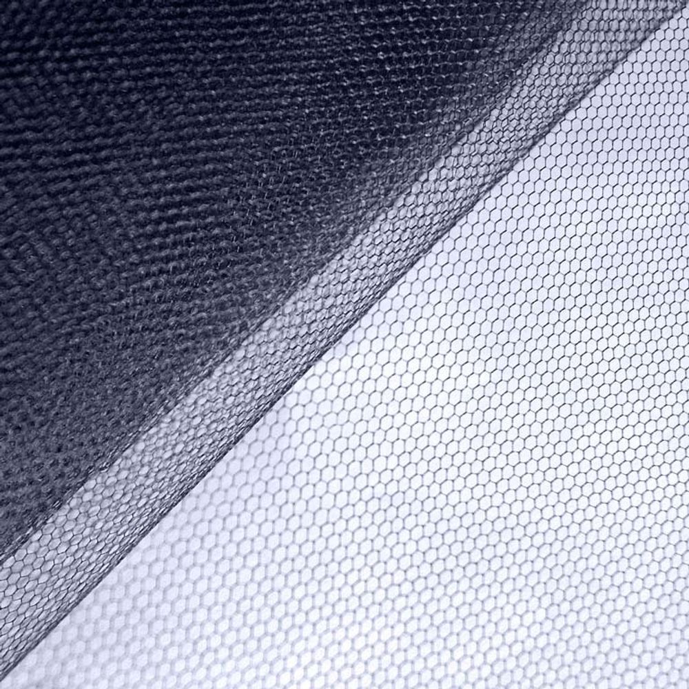 Фатин жёсткий, 36 гр/м.п., 180 см, тёмно-синий