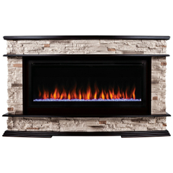 Электрокамин RealFlame Frankfurt 42/BV AO античный дуб с очагом Saphir 42