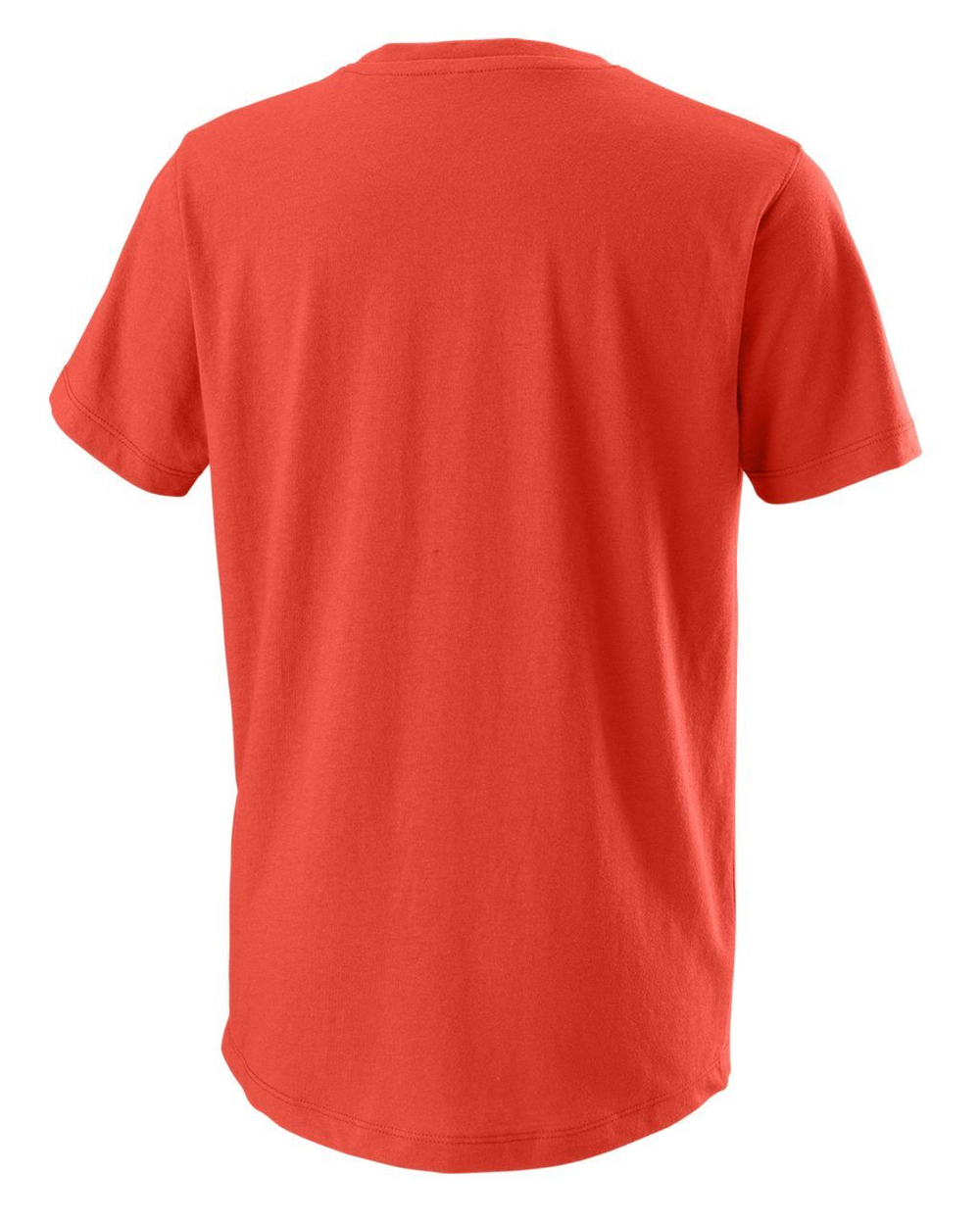 Футболка для мальчика теннисная Wilson Planetary Tech Tee B - fiesta