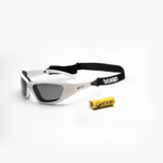 Спортивные очки OCEAN Biarritz kids Transparent White / Grey Polarized lenses