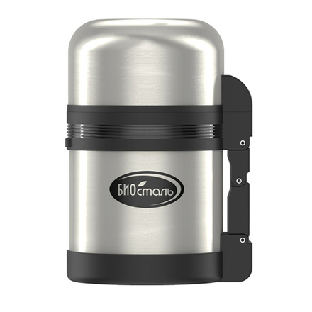 Термос универсальный (для еды и напитков) Biostal (0,6 литра), стальной