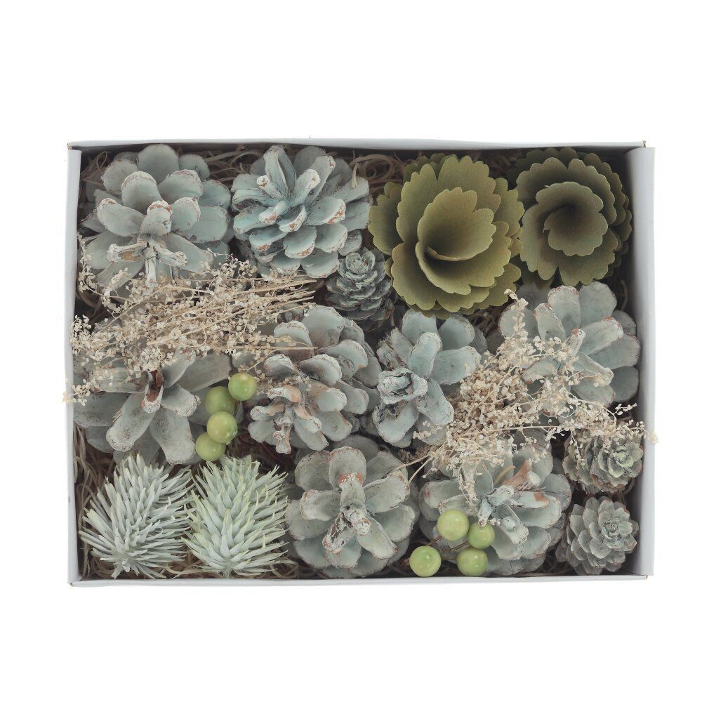 GAEM Изделие декоративное "Новогодняя композиция", L20 W15 H9 см