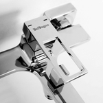 Смеситель BelBagno LUCE для ванны и душа с ручным душем LUC-VASM-CRM