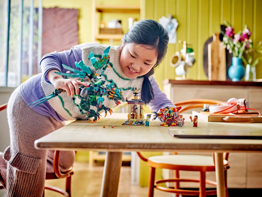 Конструктор LEGO Monkie Kid 80056 Девятиглавый зверь