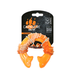 Игрушка M-PETS "Карнивор"круглая кость, вкус бекона, цвет желтый,(10.8x9.7x3.6 см) для собак