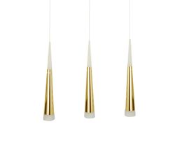 Kink Light 6114-3AS,33 Подвес Рэй золото w 50*7