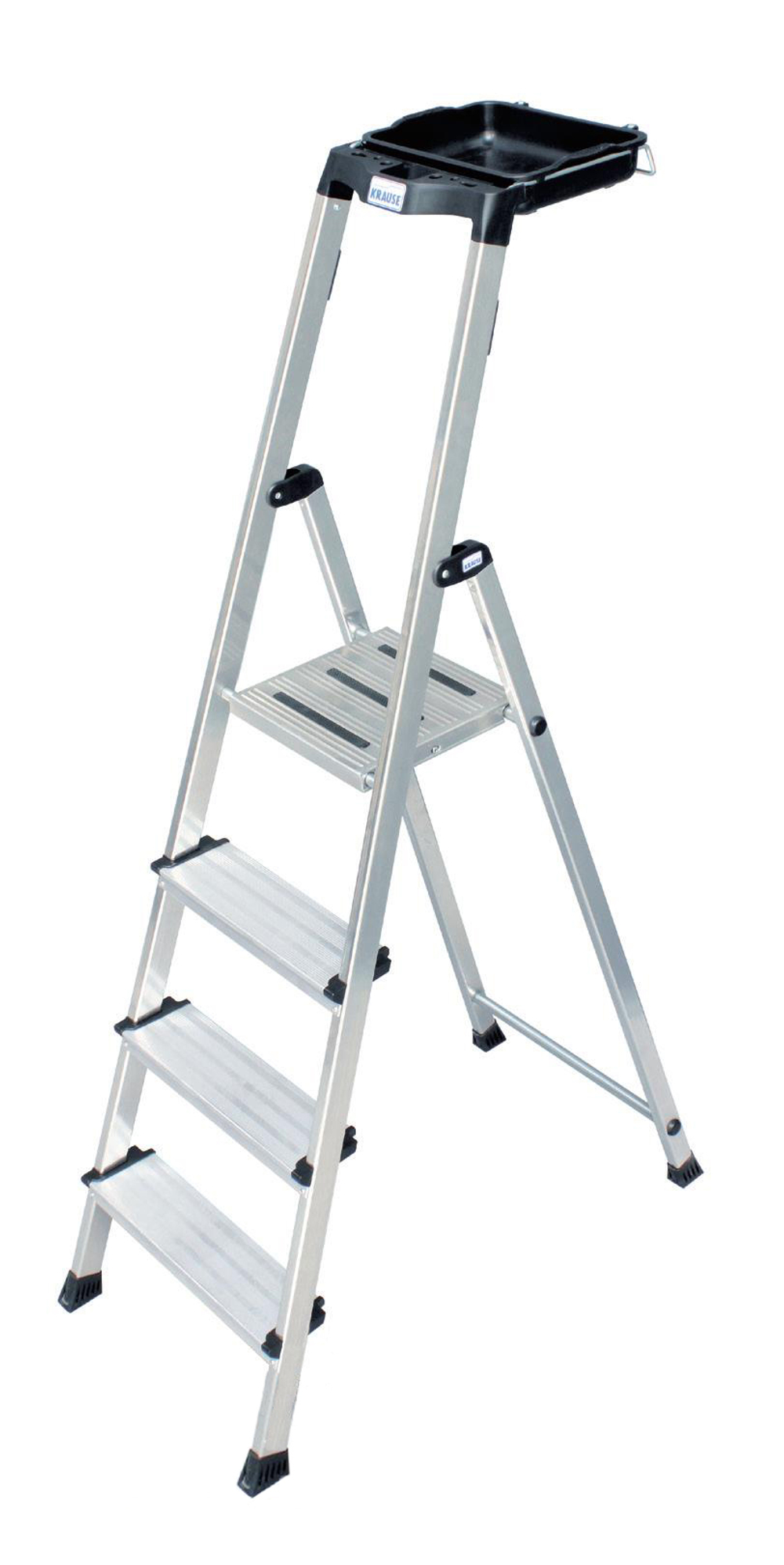 SECURY Стремянка,8 ступеней , универсальная мульти-грип полка (124166)