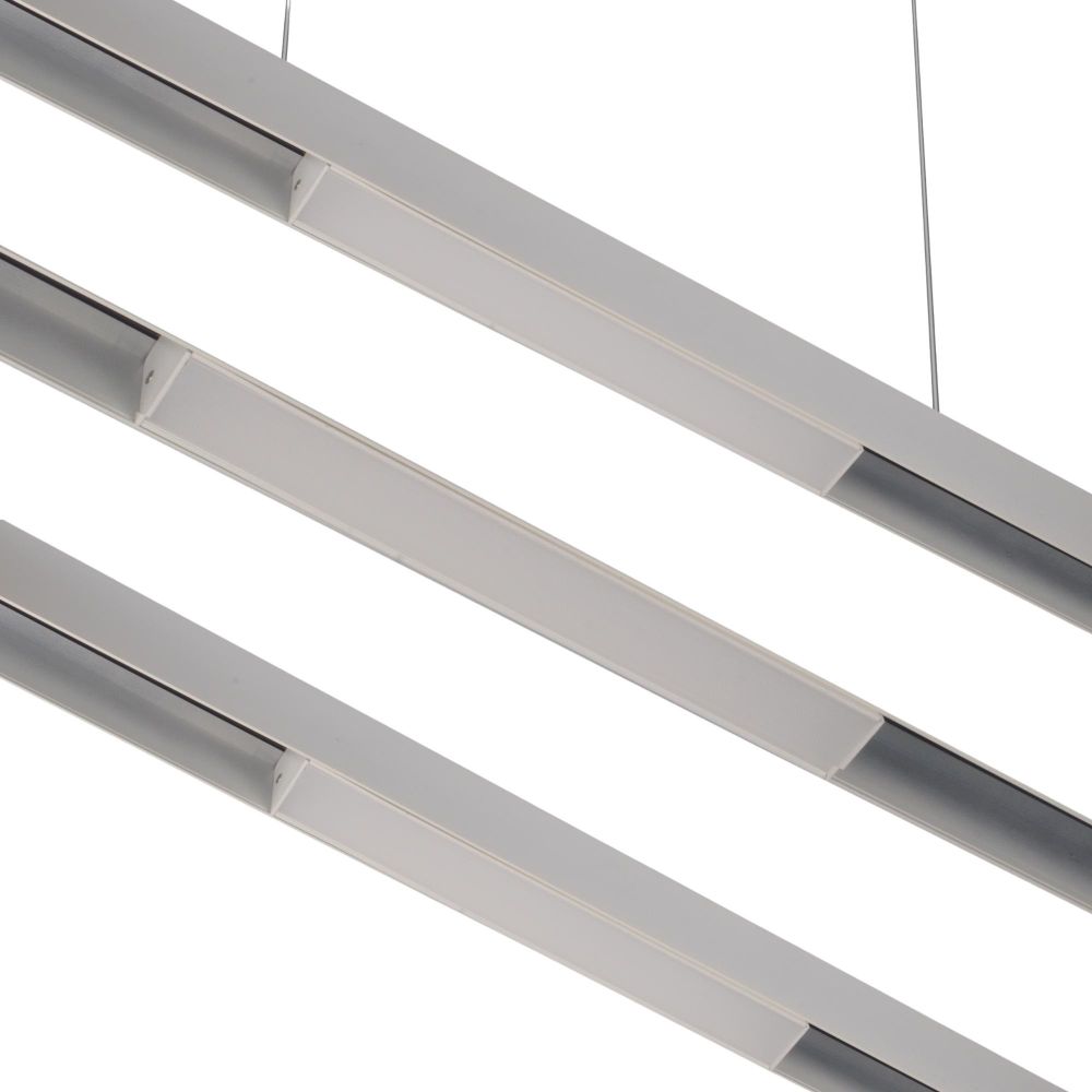 UBX-MMS4-35 WHITE 100 Шинопровод осветительный. магнитный. тип M. 1м. Накладной. Белый. ТМ Uniel