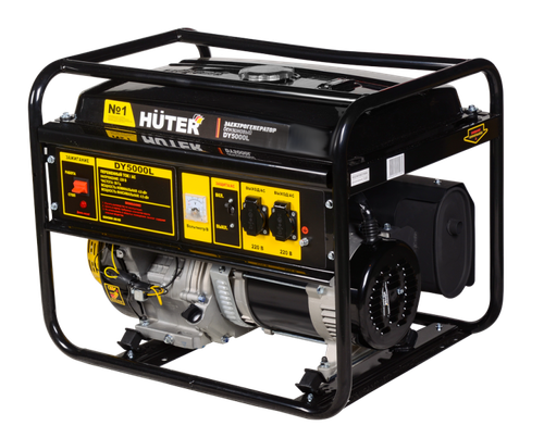 Портативный бензогенератор Huter DY5000L