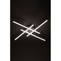 Светильник потолочный светодиодный ЭРА Модерн Nora CLL-1-62W 3К-6,5К RC WH с ДУ белый | Светильники SPB-6 с ДУ