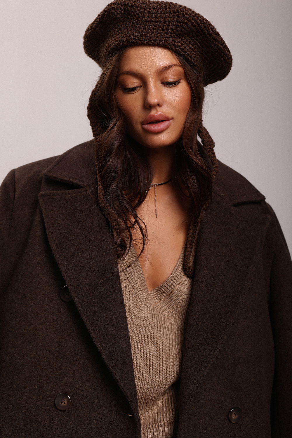 Берет с ушками