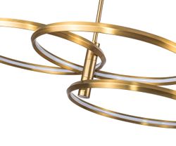 Kink Light 08203,20P(3000K) Люстра Тор-Трио бронза