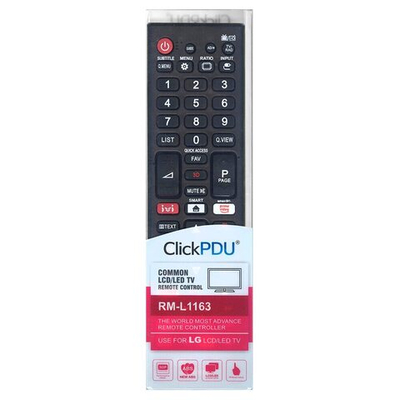 Пульт для LG RM-L1163 ClickPDU LCD/LED универсальный