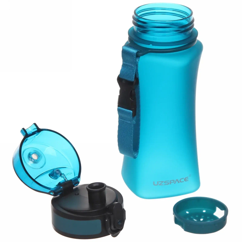 Бутылка спортивная UZSPACE Twisted Fitness 6007 (350 мл)