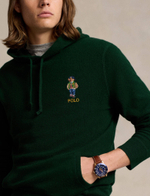 Хлопковая Худи POLO RALPH LAUREN - темно-зеленый(710946003)