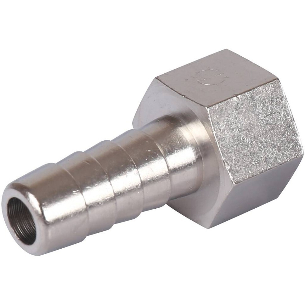 Штуцер ВР никелированный 1/4"x10 STOUT