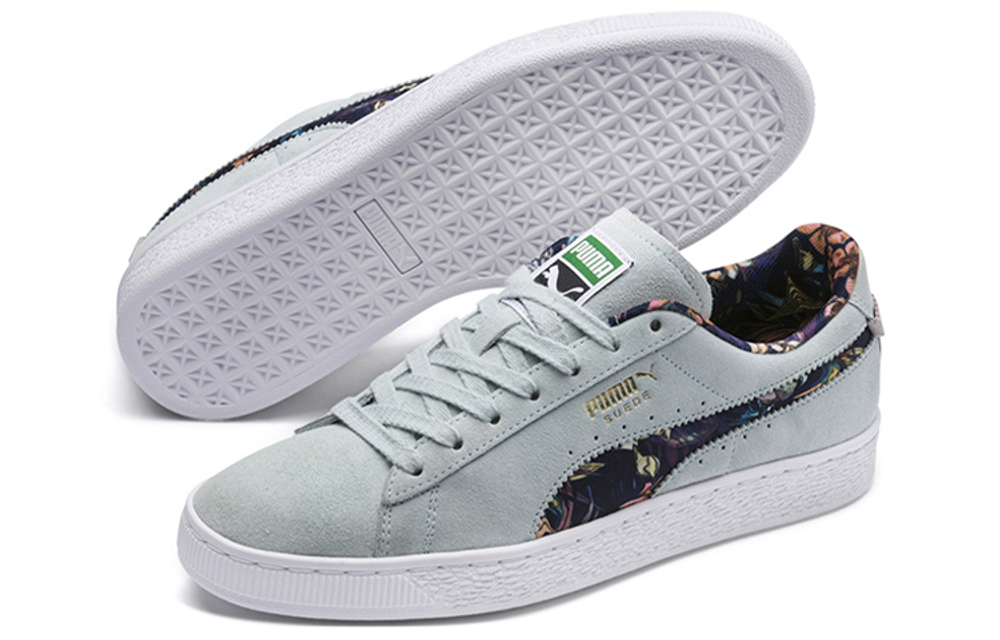 PUMA Suede "Garden Floral Light Sky"