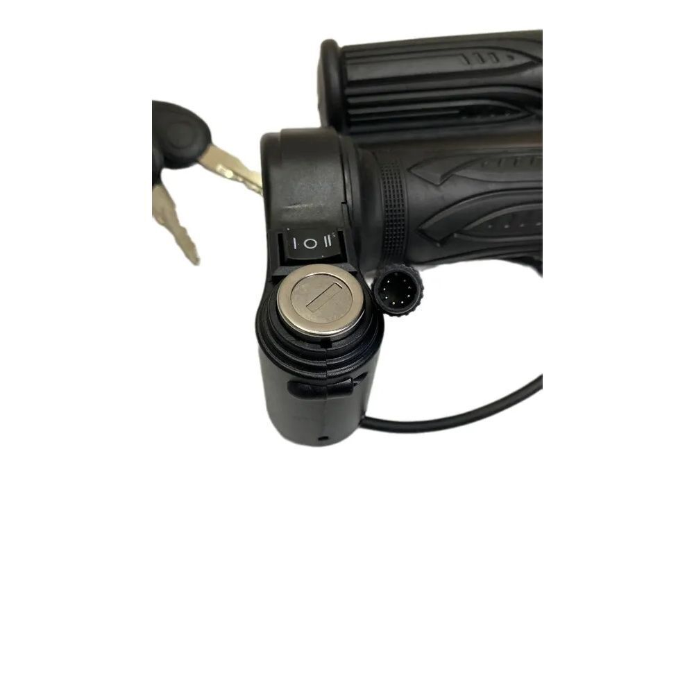 Ручка газа 8 pin Kugoo Kirin C2 с замком зажигания