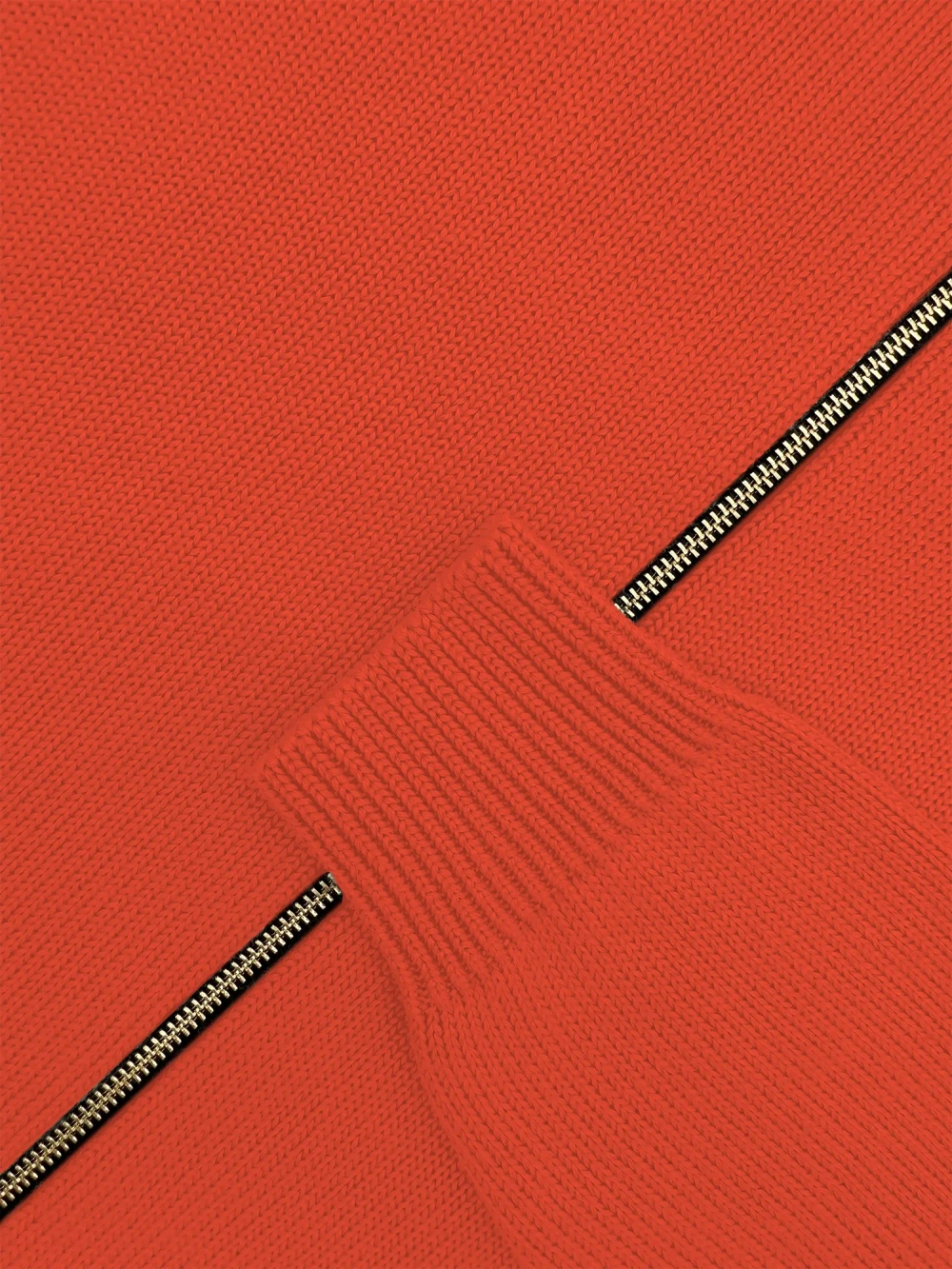 Толстовка на замке из хлопка