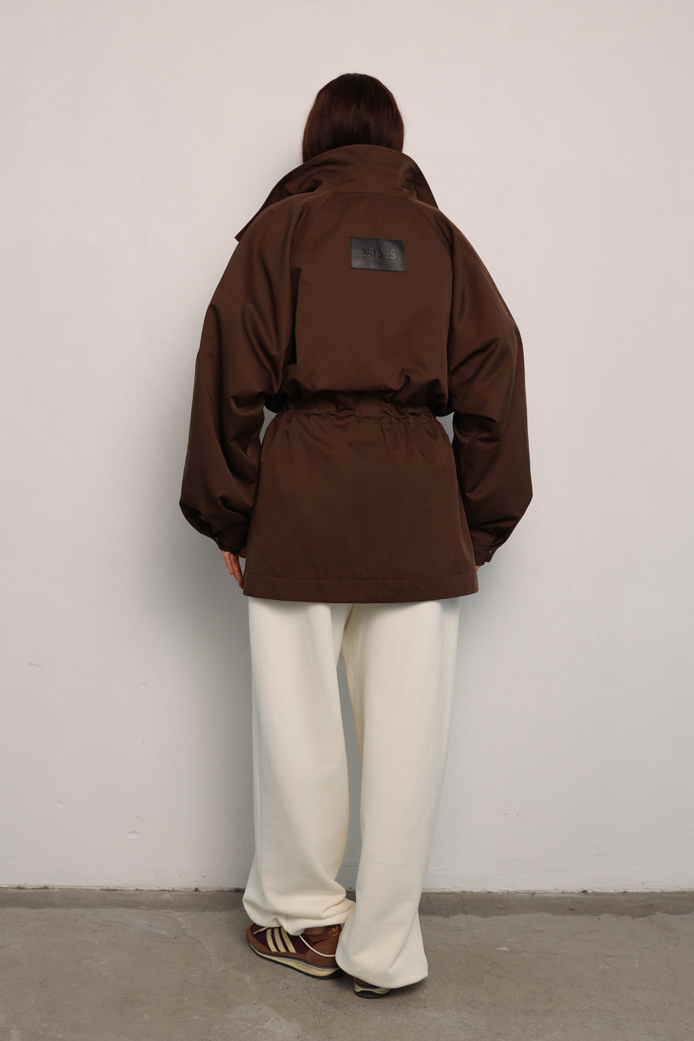 Тренч - парка шоколадная