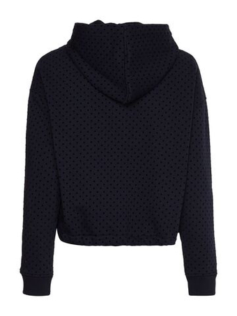 Женская Кофта теннисная Tommy Hilfiger Relaxed Polka Dot Hoodie - небесный