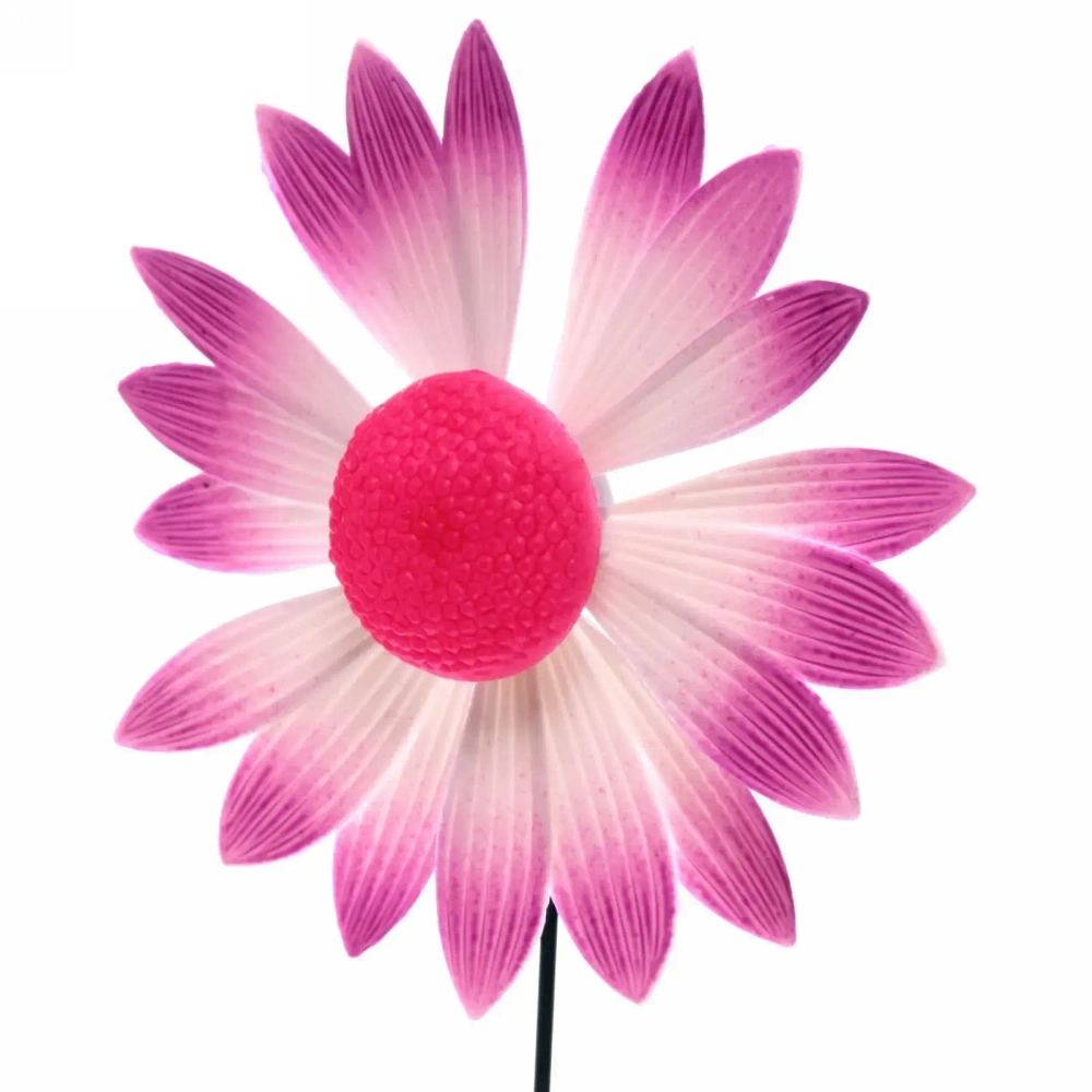 Фигура на спице «Ромашка» 13*60см ветрячок для отпугивания птиц