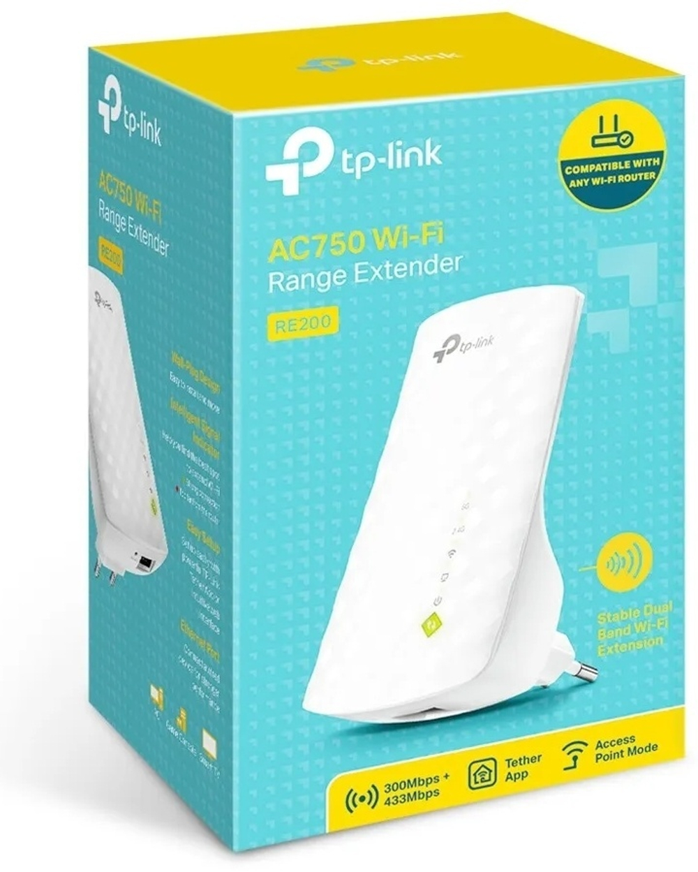 Усилитель интернет-сигнала TP-LINK RE200