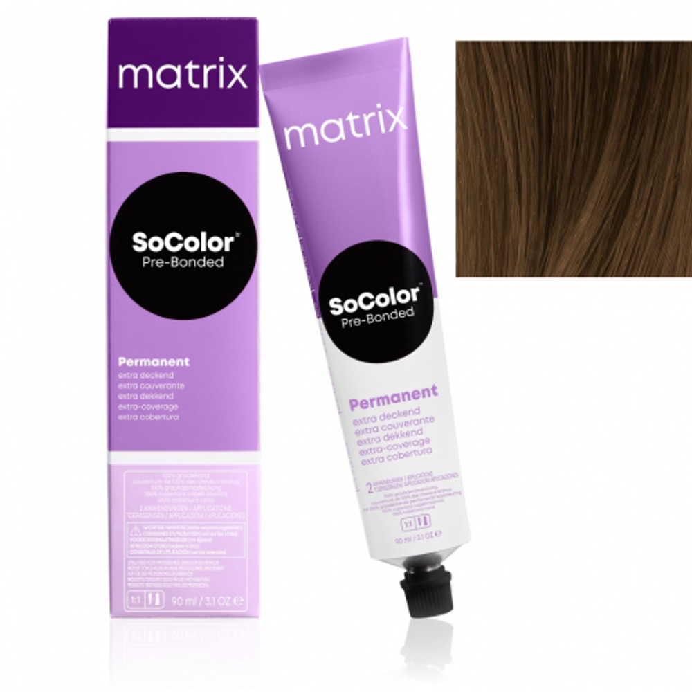 MATRIX Крем-краска SoColor Pre-Bonded 507NW, 90 мл