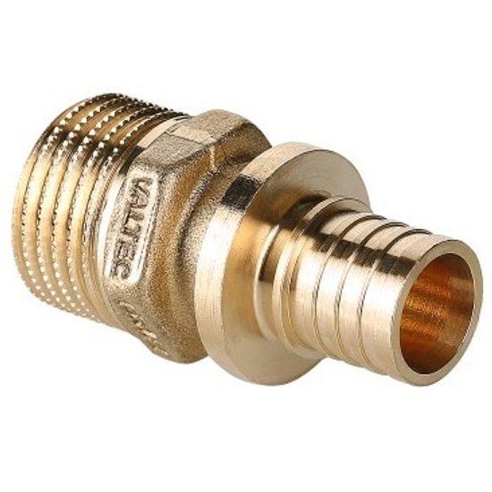 Муфта аксиальная Valtec с переходом на наружную резьбу 20 (2,8) х 1/2" (VTm.401.BG.002004)